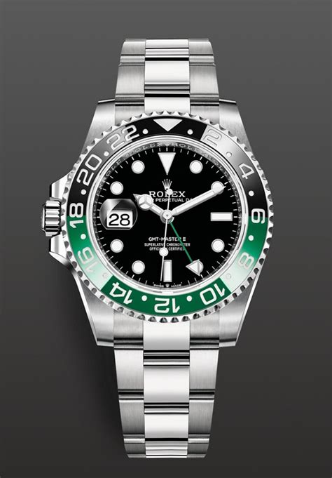 Rolex right handed dial